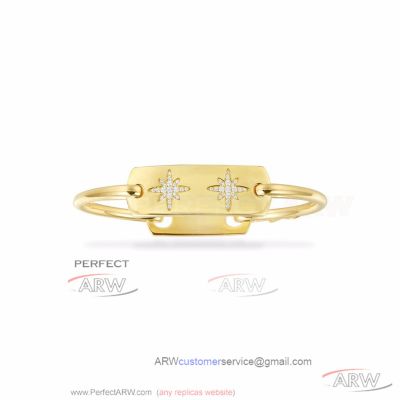 AAA APM Monaco Jewelry On Sale - Yellow Gold Star Bracelet